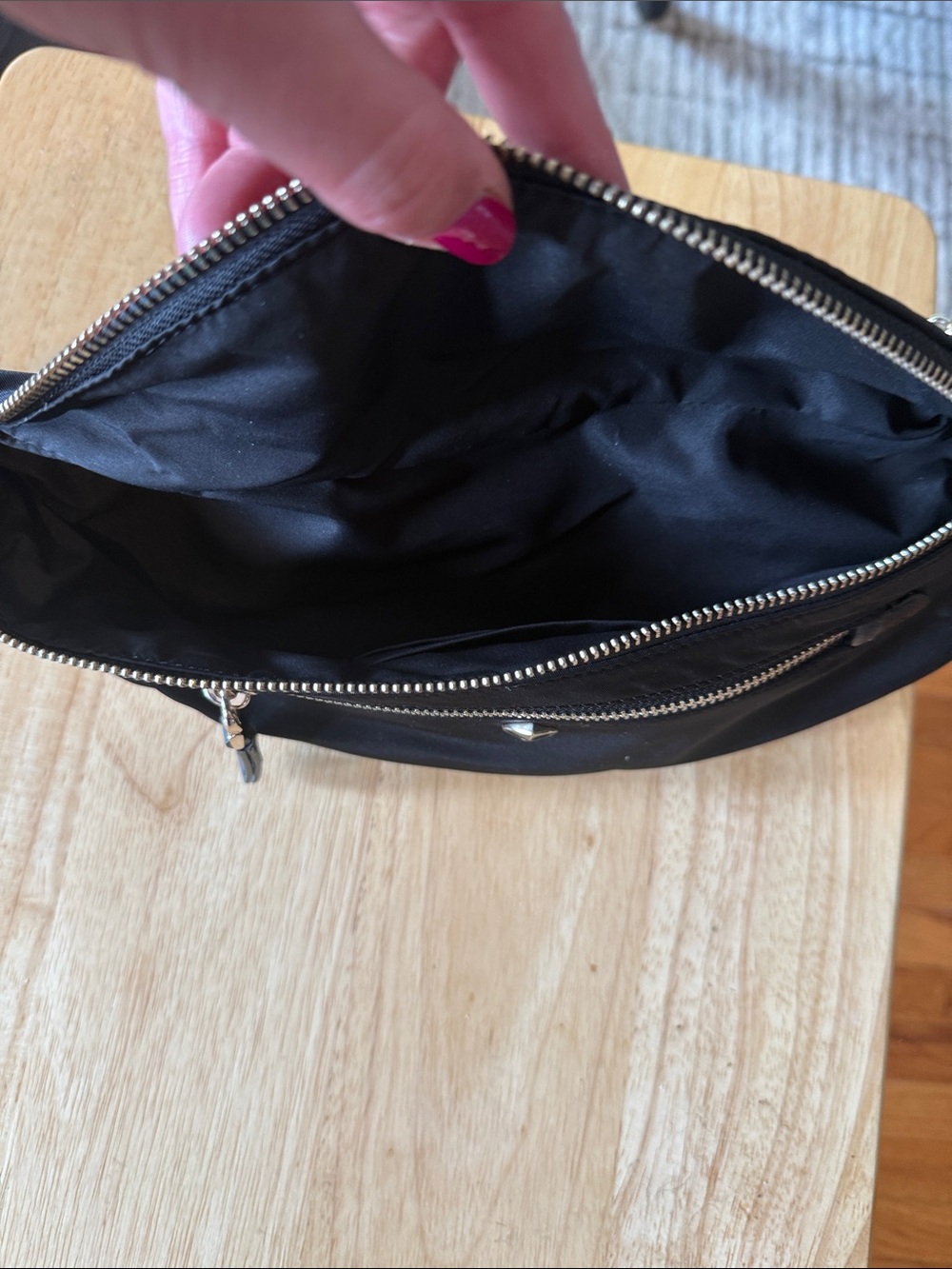 Kate spade black belt bag - Picture 2 of 2